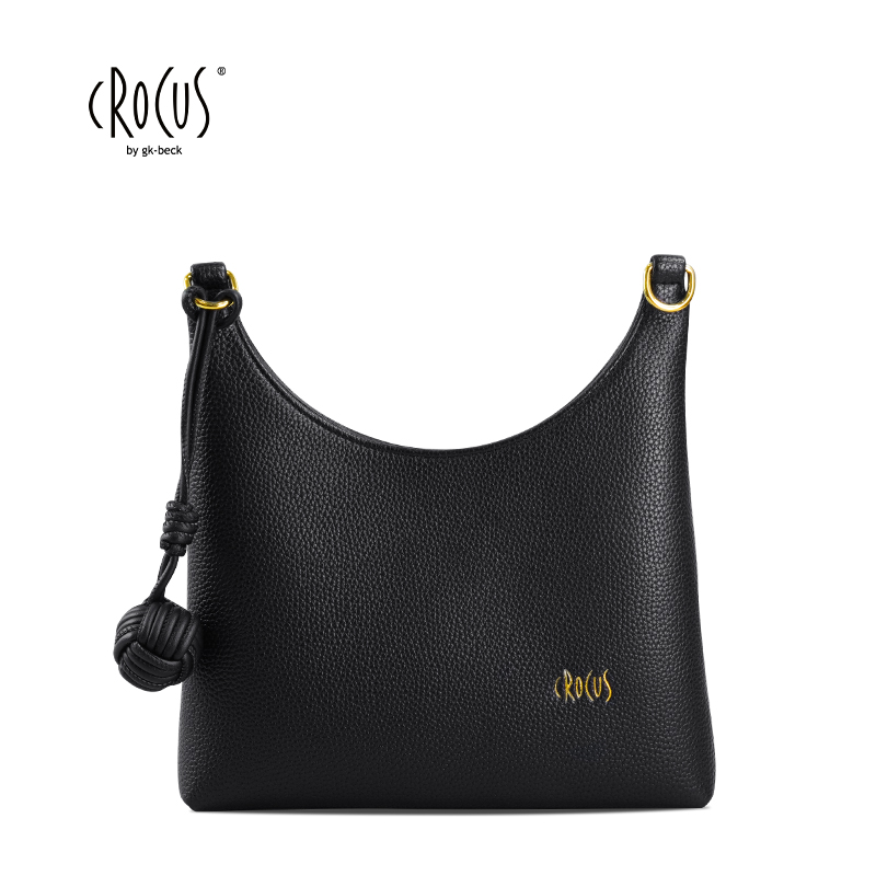 Crocus leather cross-body bag
