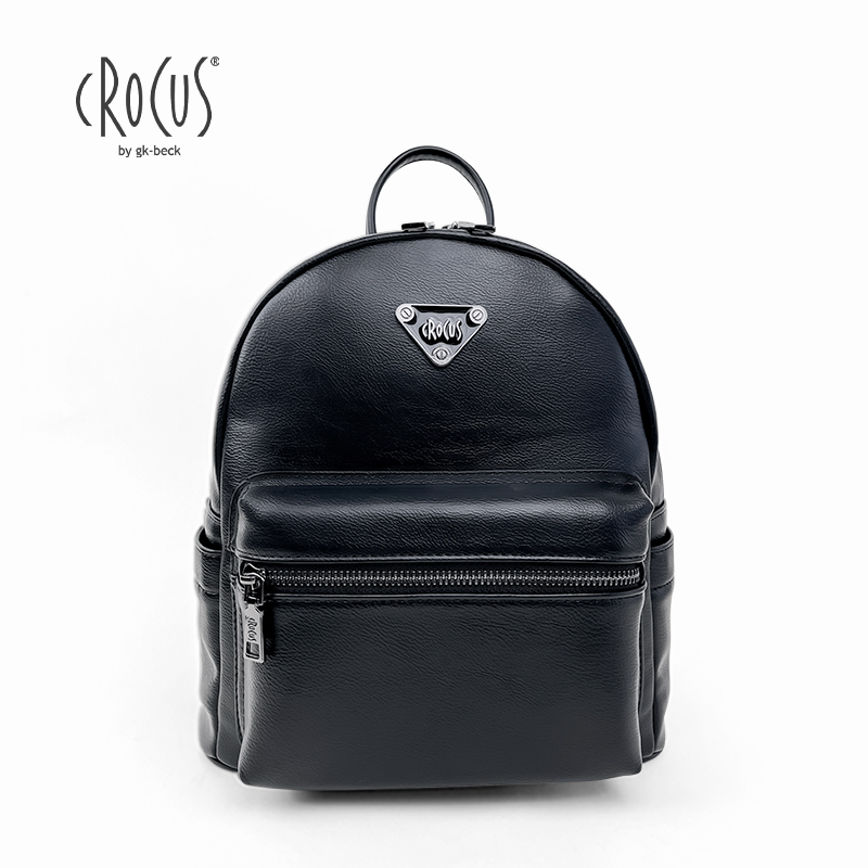 Crocus black gold water ripple backpack
