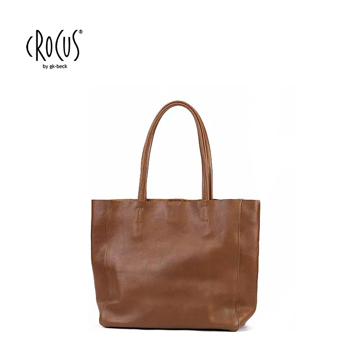 CROCUS high-end luxury large-capacity leather tote bag